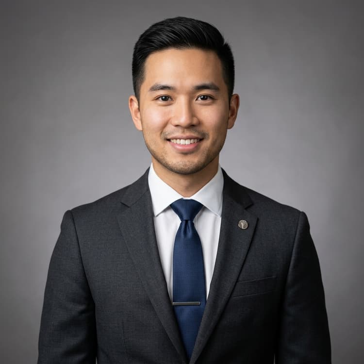 Professional Medical Residency Headshot