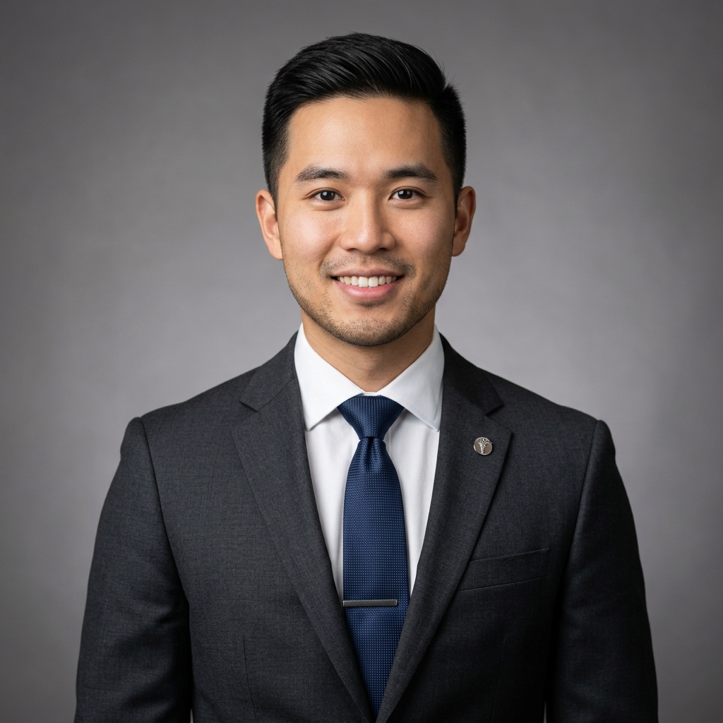 Professional Medical Residency Headshot
